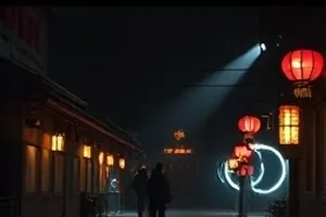 长夜图书室 闭馆后书架间的暖光场景
